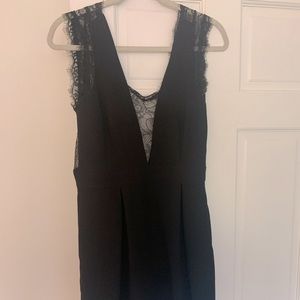 Black lace BCBG dress